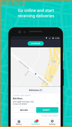 Weedmaps Driver screenshot
