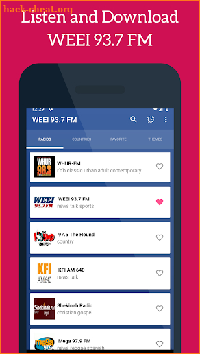 WEEI Sports Radio Boston 93.7 FM screenshot