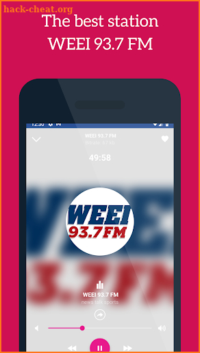 WEEI Sports Radio Boston 93.7 FM screenshot