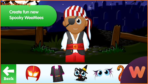 WeeMee Halloween Maker screenshot