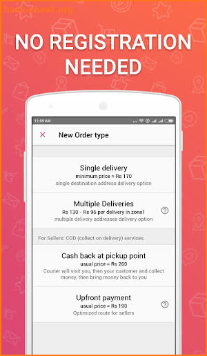 Wefast — Courier Delivery Service screenshot