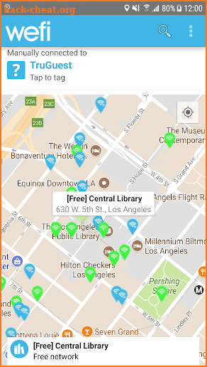WeFi - Free Fast WiFi Connect & Find Wi-Fi Map screenshot