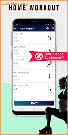 WeFit – Female fitness & Home Workout for Women screenshot
