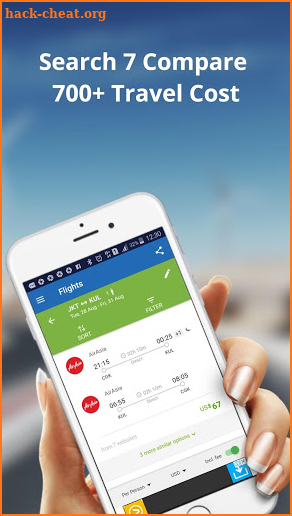 WeGoTravel : Cheap Flight & Hotels Deals screenshot