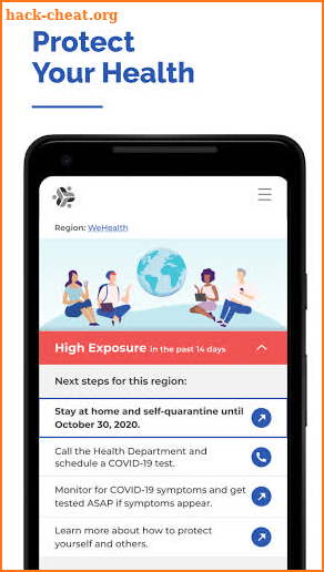 WeHealth Bermuda screenshot