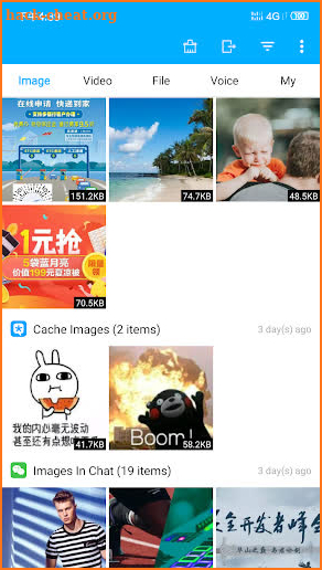 WeHelper WeChat screenshot