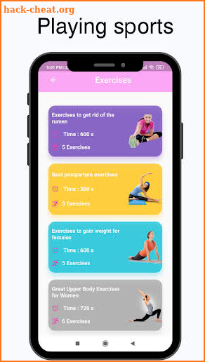 Weight loss app for women screenshot