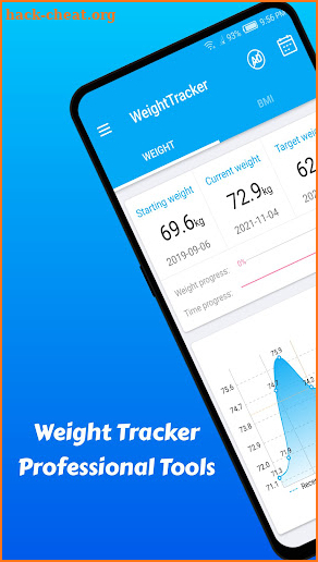 Weight loss diary&BMI Tracker screenshot