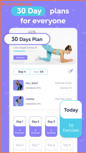 Weight loss: Workout for women screenshot