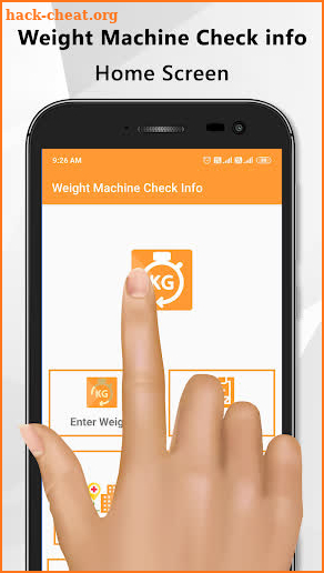 Weight Machine Check info screenshot