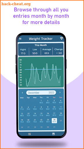 Weight Tracker screenshot