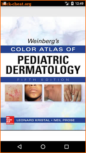 Weinberg's Color Atlas Of Pediatric Dermatology 5E screenshot