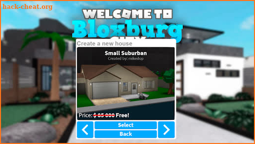 Welcome to Gangster Mod Bloxburg City (Unofficial) screenshot