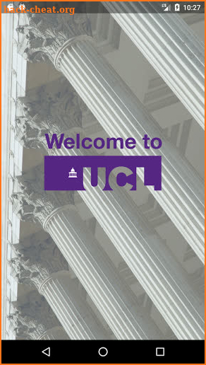 Welcome to UCL screenshot
