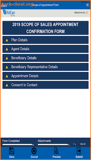 WellCare Enrollment Platform screenshot