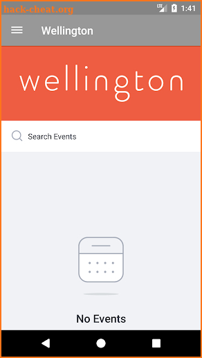 Wellington Events screenshot