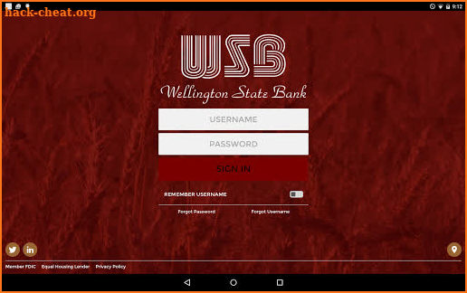Wellington State Bank screenshot