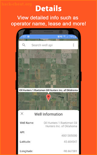 Wellsite Maps - Oil & Well Navigator screenshot
