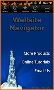 Wellsite Navigator USA screenshot