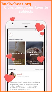 WeMoms • Mothers sharing tips screenshot