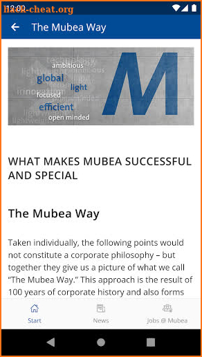 WE@Mubea screenshot