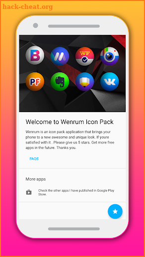Wenrum - Icon Pack screenshot
