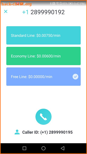 WePhone - Free Phone Calls & Cheap Calls screenshot