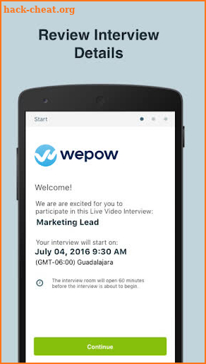 Wepow Live screenshot