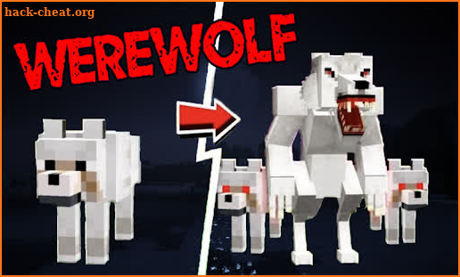 Werewolf Mod for Minecraft PE 🐺 Addon MCPE screenshot