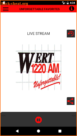 WERT Radio screenshot