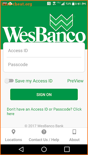 WesBanco Mobile Banking screenshot