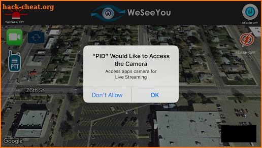 WeSeeYou Safety App screenshot