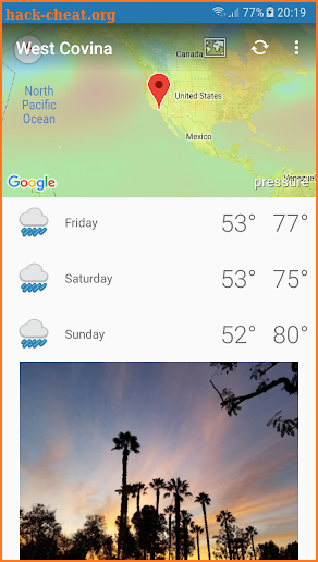 West Covina, CA -weather and more screenshot