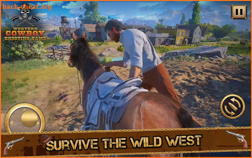 West Cow boy Gang Shooting : Horse Shooting Game screenshot