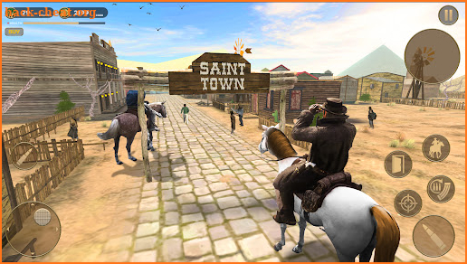 West Cowboy Game -Horse Riding screenshot