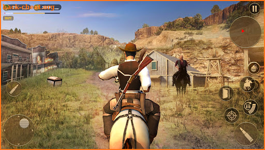 West Cowboy Game -Horse Riding screenshot