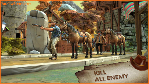 West Cowboy Gunfighter Game : Free Shooting Game screenshot