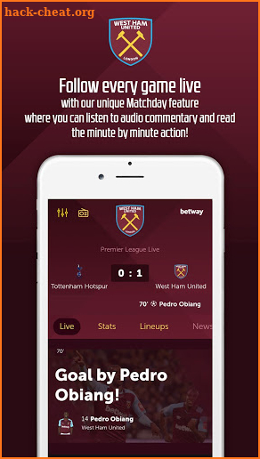 West Ham United – Official App screenshot