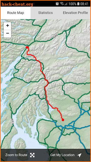 West Highland Way Offline Map screenshot