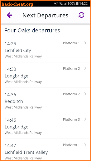 West Midlands Railway screenshot