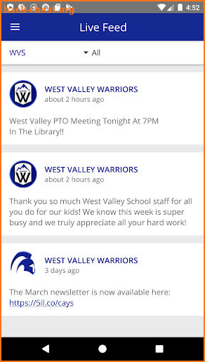 West Valley School, MT screenshot