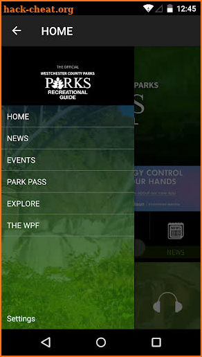 Westchester County Parks Guide screenshot
