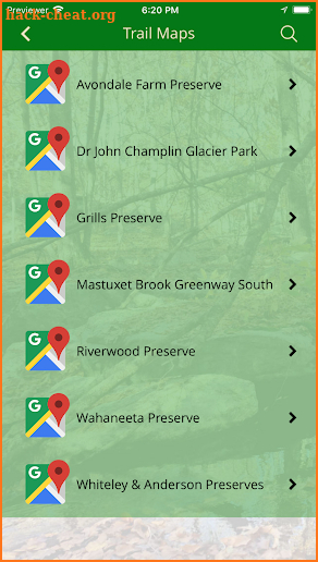 Westerly Land Trust Hikers Guide screenshot