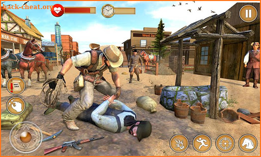Western Cowboy Gun Shooting Fighter Open World screenshot