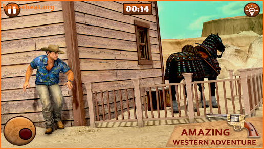 Western Cowboy Gunfighter - Horse Shooting Game screenshot