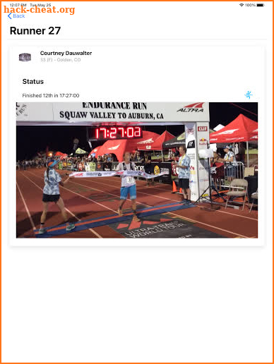 Western States Endurance Run screenshot