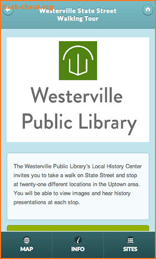 Westerville History Center screenshot