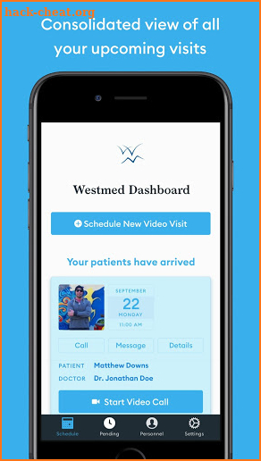 Westmed Provider screenshot