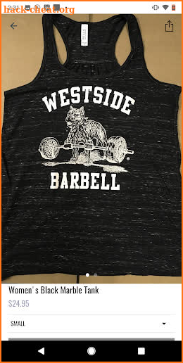 Westside Barbell screenshot