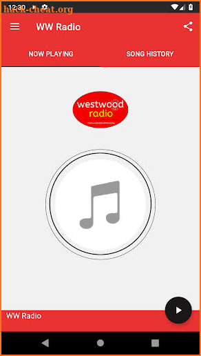 Westwood Radio screenshot